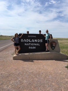 7.17 Misson Group Youth at Badlands